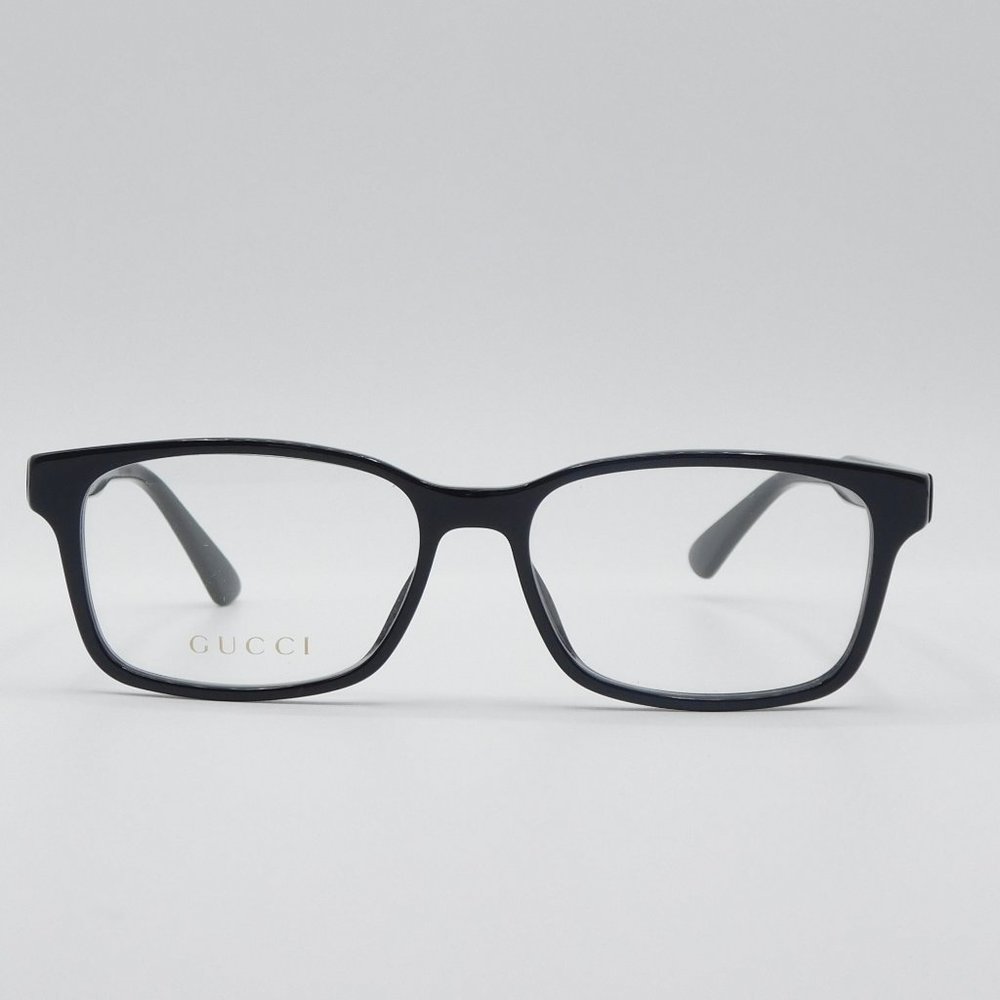 Gucci Dark Gray Rectangular Glasses - image 2